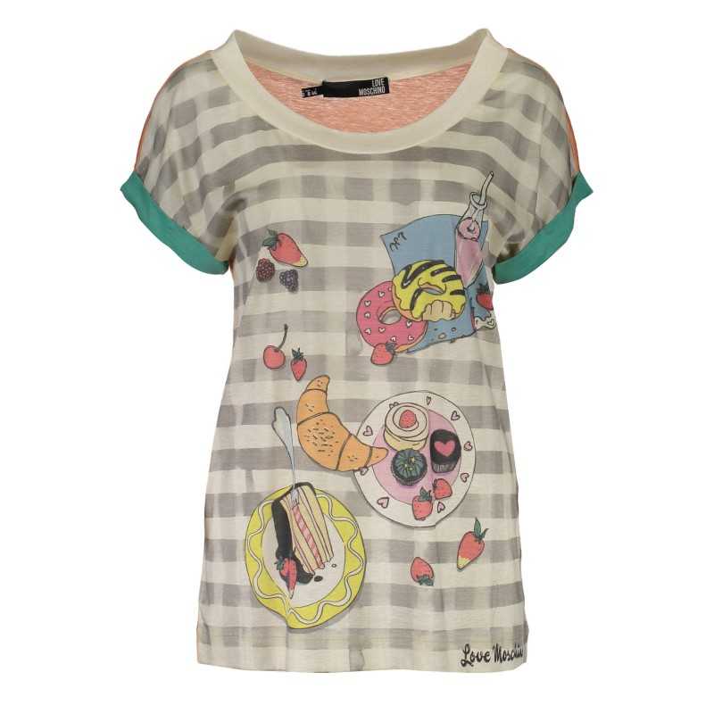 LOVE MOSCHINO SHORT SLEEVE T-SHIRT WOMAN