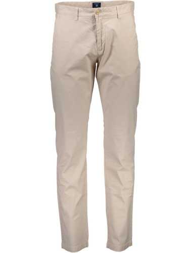 GANT MEN'S BEIGE TROUSERS