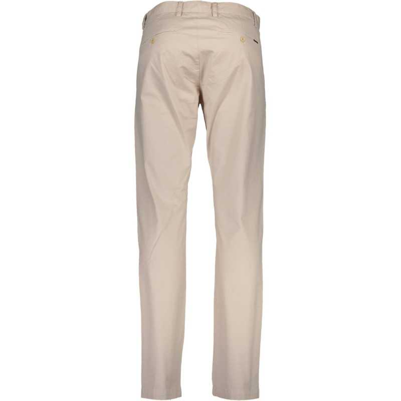 GANT MEN'S BEIGE TROUSERS