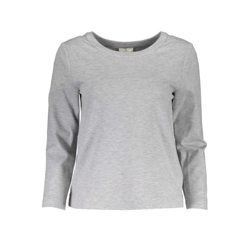 GANT SWEATSHIRT WITHOUT ZIP WOMAN GRAY