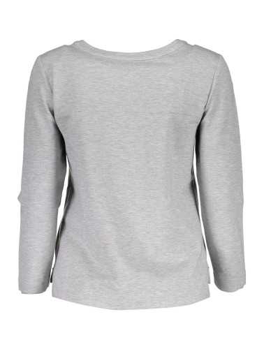 GANT SWEATSHIRT WITHOUT ZIP WOMAN GRAY