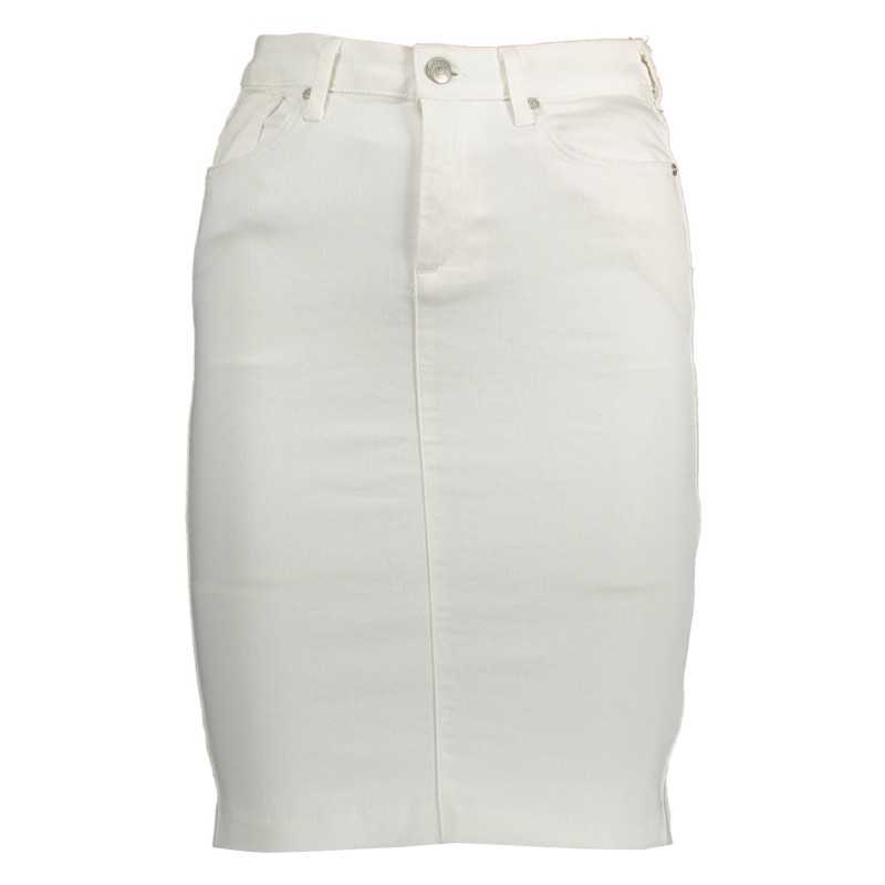 GANT SKIRT LONGUETTE WOMAN WHITE