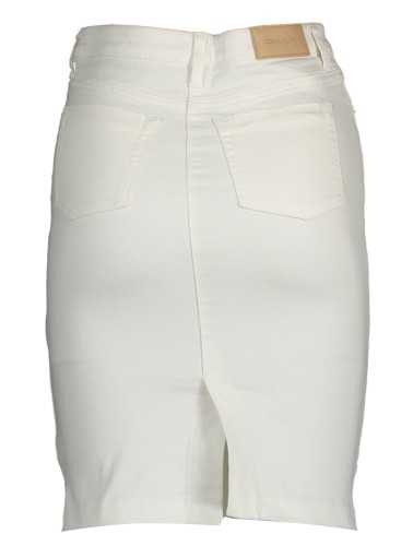 GANT SKIRT LONGUETTE WOMAN WHITE