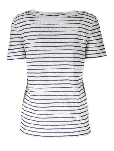 GANT T-SHIRT MANICHE CORTE DONNA BIANCO