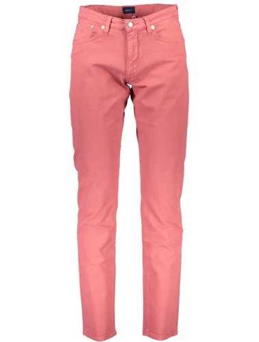 GANT RED MEN'S TROUSERS