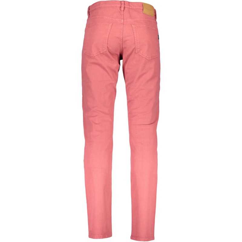 GANT PANTALONE UOMO ROSSO