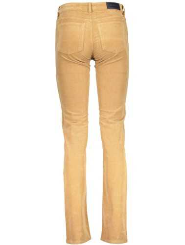 GANT WOMEN'S BROWN TROUSERS