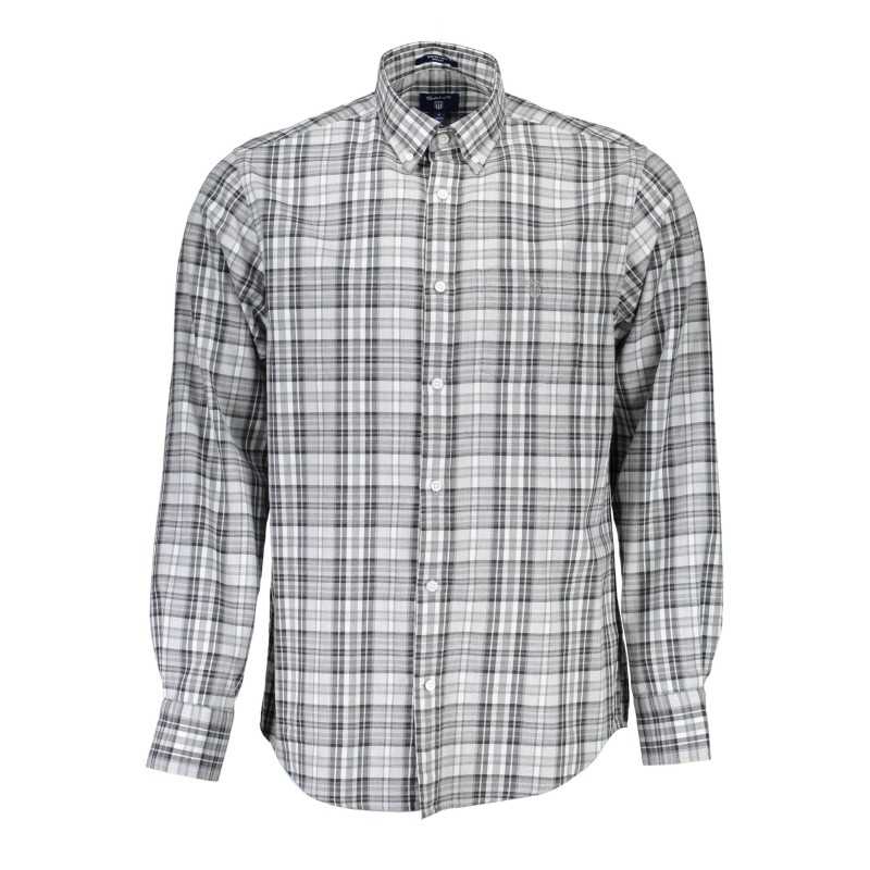 GANT MEN'S LONG SLEEVE SHIRT GRAY