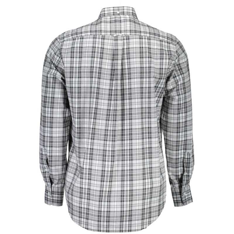 GANT CAMICIA MANICHE LUNGHE UOMO GRIGIO