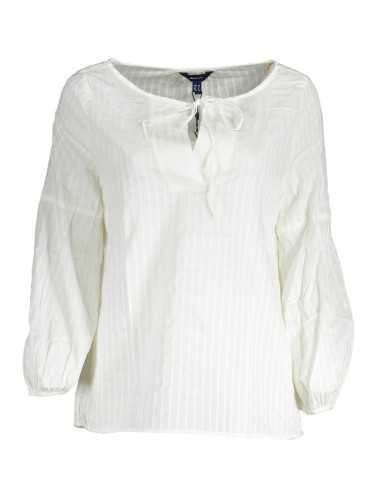 GANT WOMEN'S WHITE SWEATER