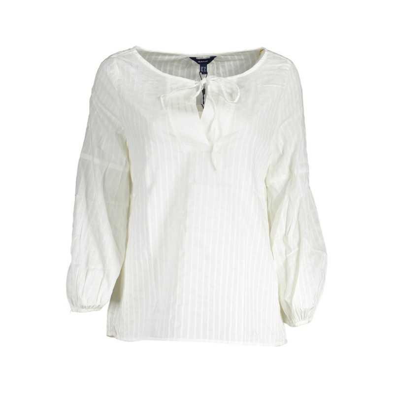 GANT WOMEN'S WHITE SWEATER