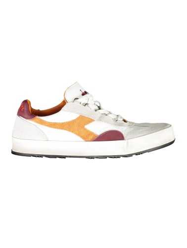 DIADORA MEN'S WHITE SPORTS SHOES