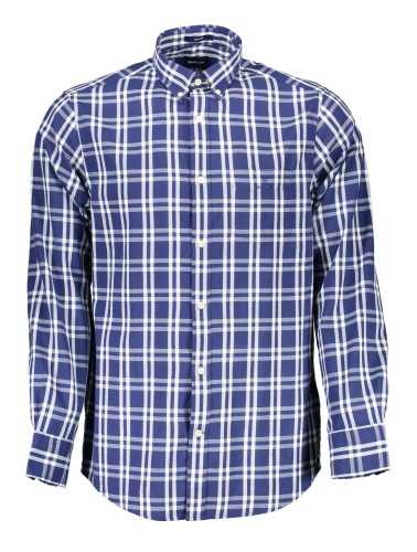 GANT MEN'S BLUE LONG SLEEVE SHIRT