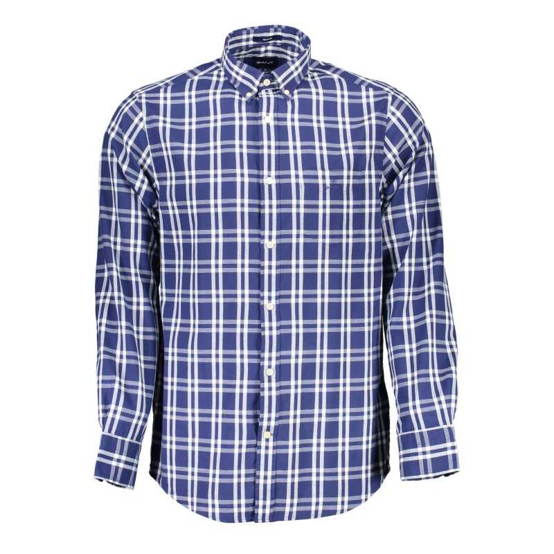 GANT MEN'S BLUE LONG SLEEVE SHIRT