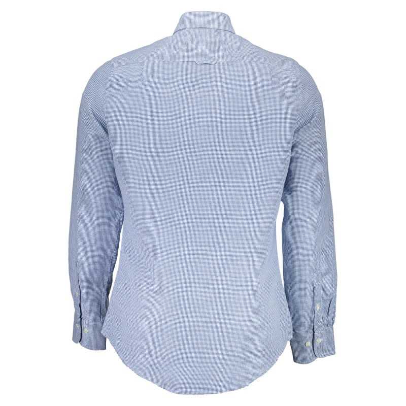 GANT MEN'S BLUE LONG SLEEVE SHIRT