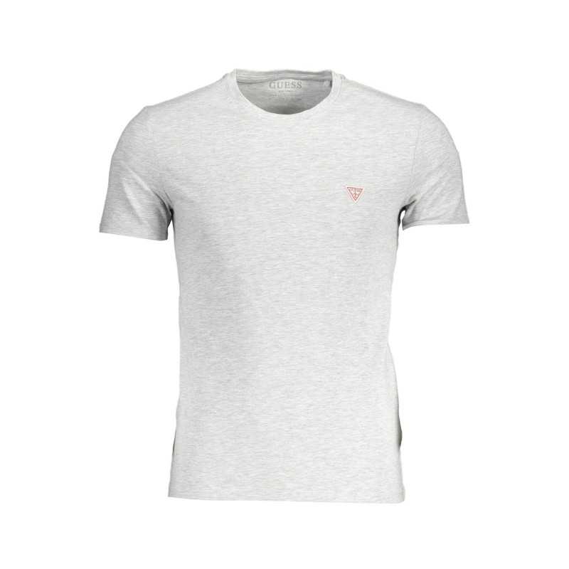 GUESS JEANS T-SHIRT MANICHE CORTE UOMO GRIGIO