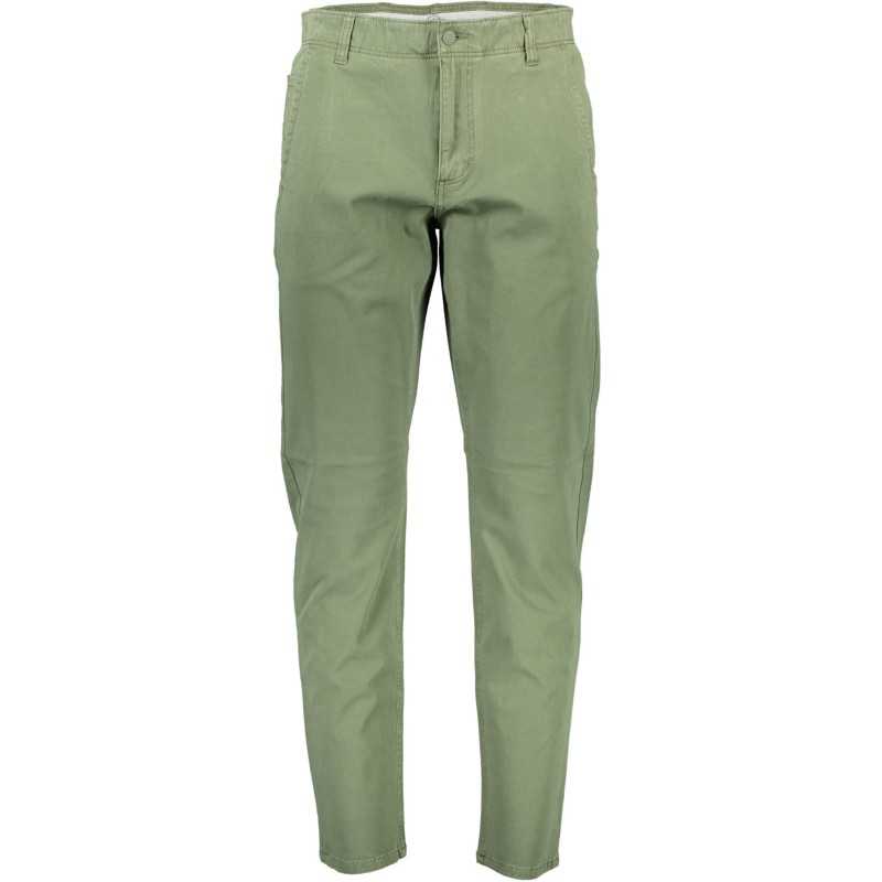 DOCKERS GREEN MEN'S TROUSERS