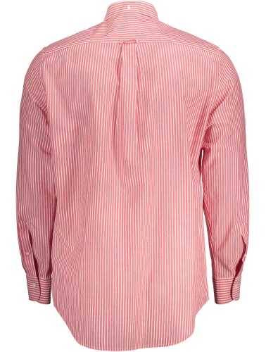 GANT MEN'S RED LONG SLEEVE SHIRT