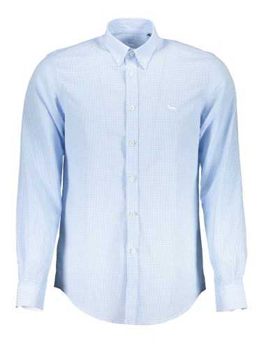 HARMONT & BLAINE CAMICIA MANICHE LUNGHE UOMO AZZURRO