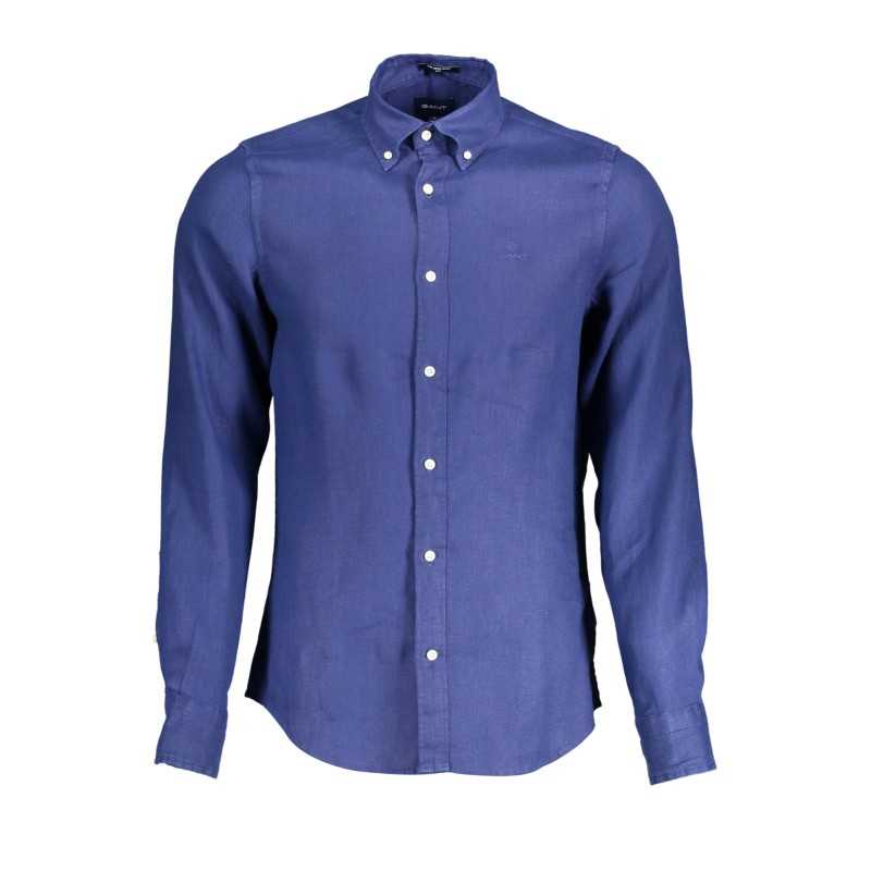 GANT MEN'S BLUE LONG SLEEVE SHIRT