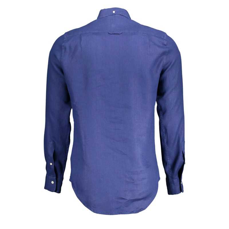 GANT MEN'S BLUE LONG SLEEVE SHIRT