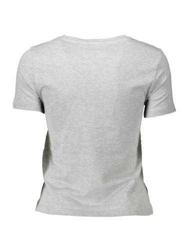 GUESS JEANS WOMEN'S SHORT SLEEVE T-SHIRT GRAY