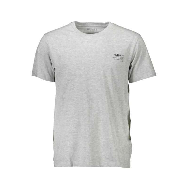 GUESS JEANS MEN'S SHORT SLEEVE T-SHIRT GRAY