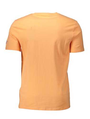 GUESS JEANS T-SHIRT MANICHE CORTE UOMO ARANCIO