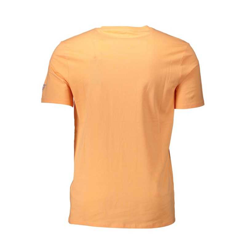 GUESS JEANS MAN SHORT SLEEVE T-SHIRT ORANGE