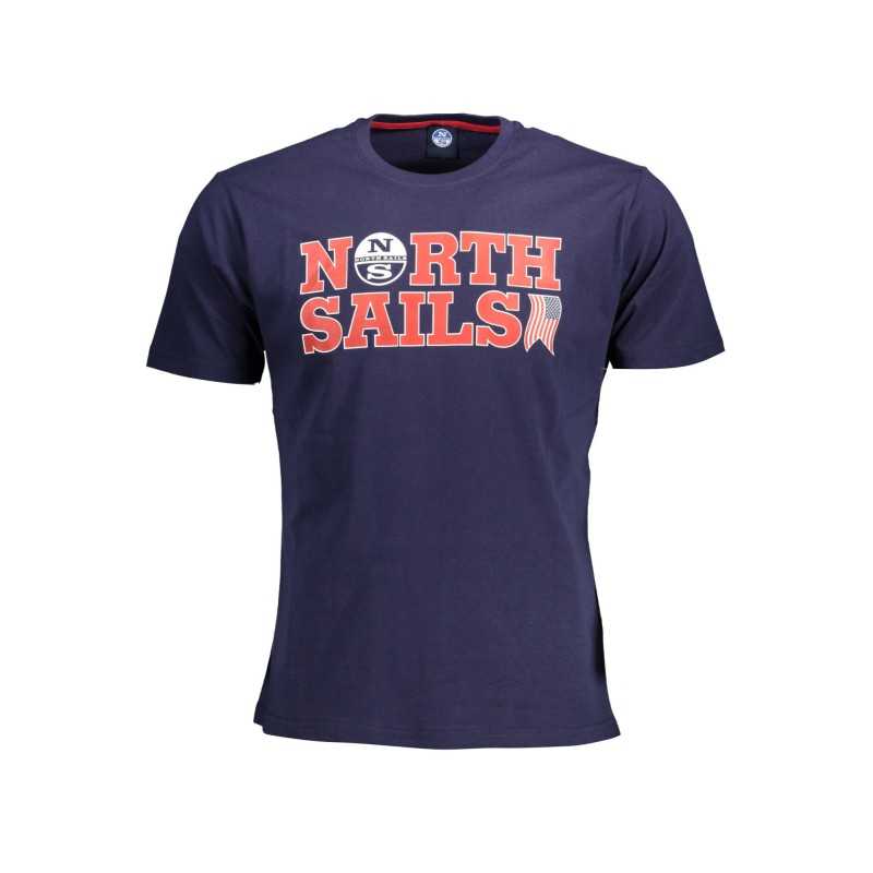 NORTH SAILS T-SHIRT MANICHE CORTE UOMO BLU