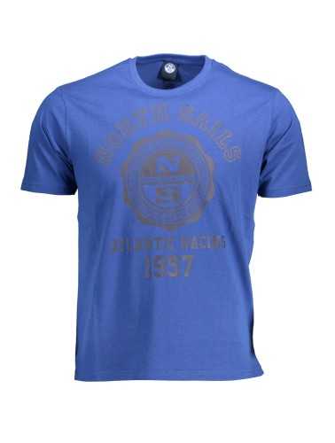 NORTH SAILS T-SHIRT MANICHE CORTE UOMO BLU