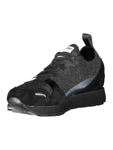 EMPORIO ARMANI WOMEN'S SPORT SHOES BLACK