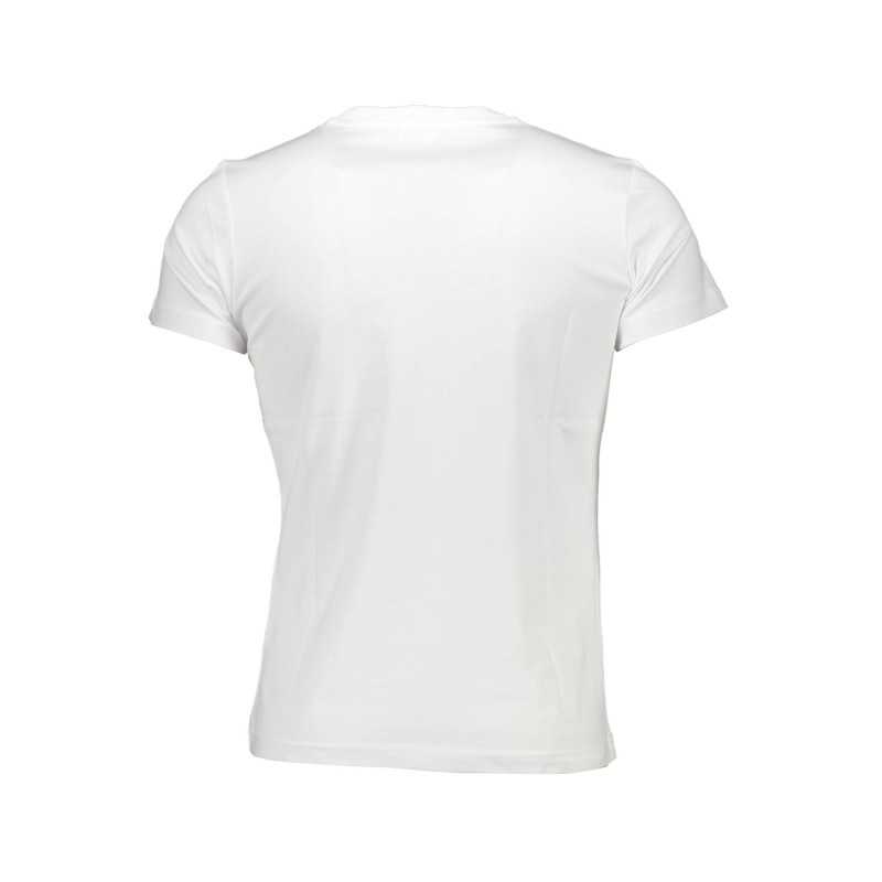 DIESEL WHITE MEN'S SHORT SLEEVE T-SHIRT