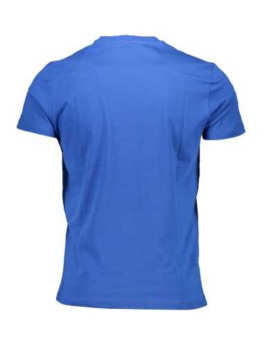 DIESEL MEN'S SHORT SLEEVE T-SHIRT BLUE