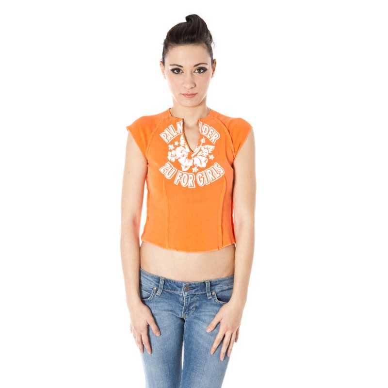 ZUELEMENTS WOMEN'S SHORT SLEEVE T-SHIRT ORANGE