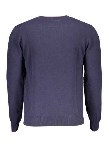 HARMONT & BLAINE MEN'S BLUE SWEATER