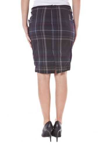 DATCH SHORT SKIRT WOMAN BLUE