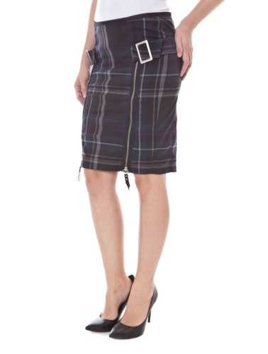 DATCH SHORT SKIRT WOMAN BLUE