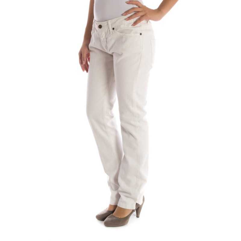 UP STAR PANTALONE DONNA BIANCO