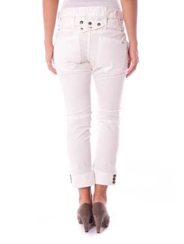 COLCCI PANTALONE PESCATORA DONNA BIANCO