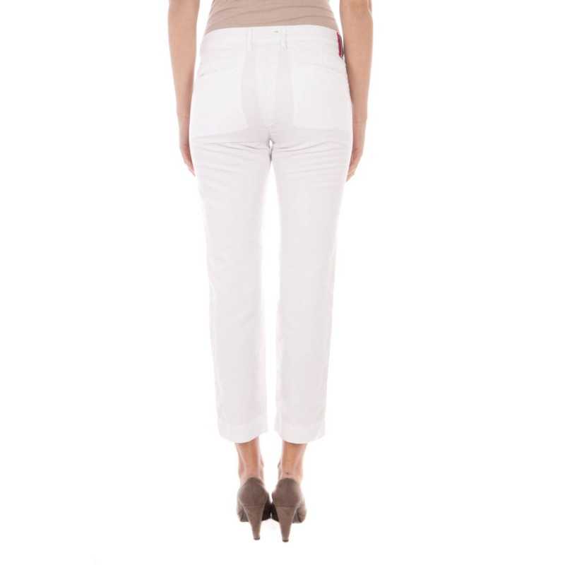 FRED PERRY WOMEN'S WHITE TROUSERS