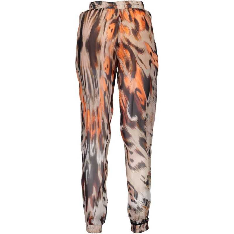 JUST CAVALLI WOMEN'S ORANGE TROUSERS