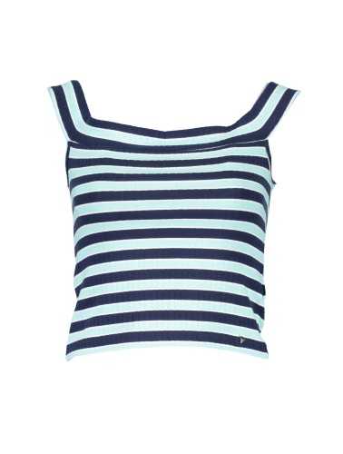 GUESS JEANS TANK TOP WOMAN BLUE