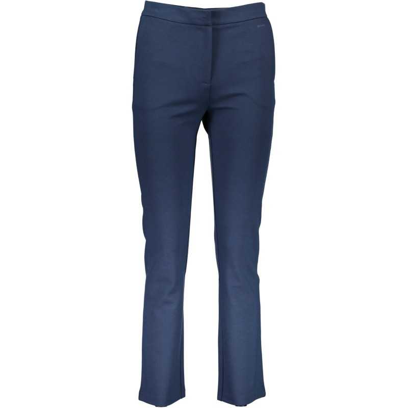 GANT WOMEN'S BLUE TROUSERS