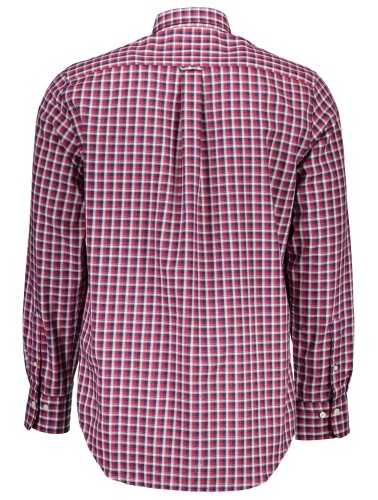 GANT MEN'S RED LONG SLEEVE SHIRT