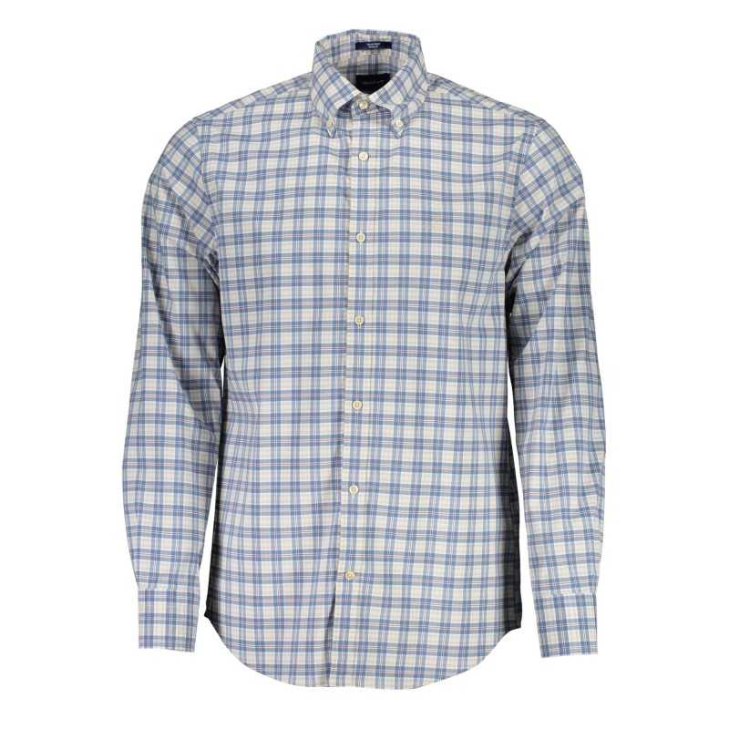 GANT MEN'S BLUE LONG SLEEVE SHIRT