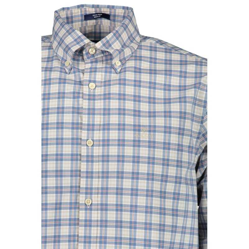 GANT MEN'S BLUE LONG SLEEVE SHIRT