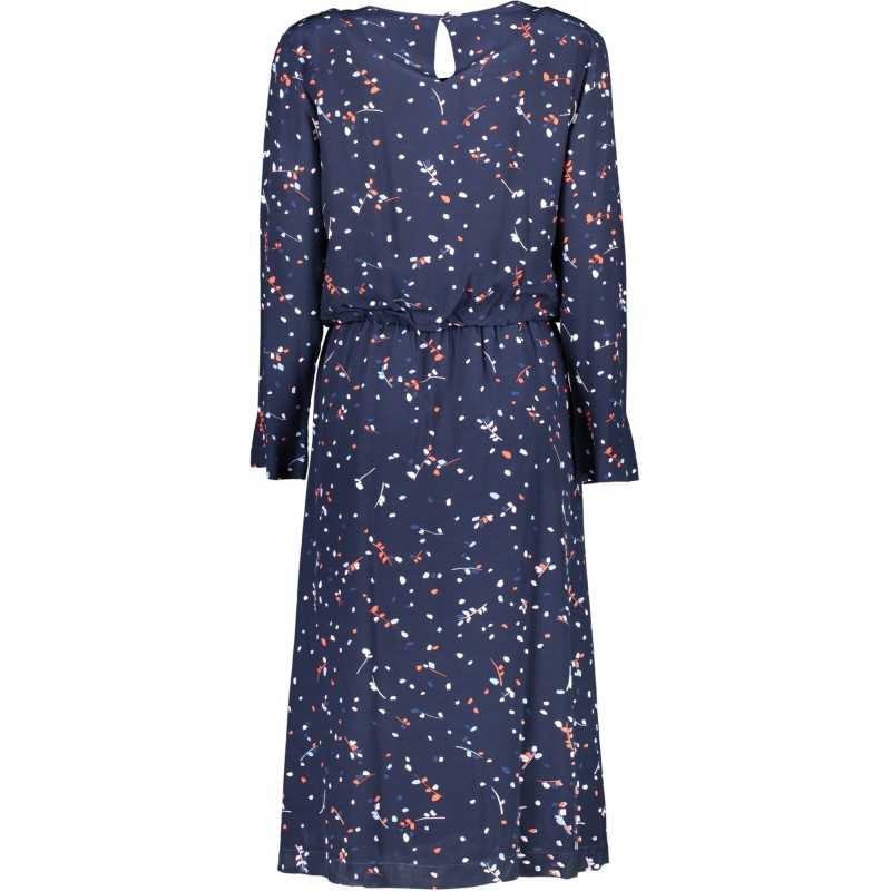 GANT LONG DRESS WOMAN BLUE