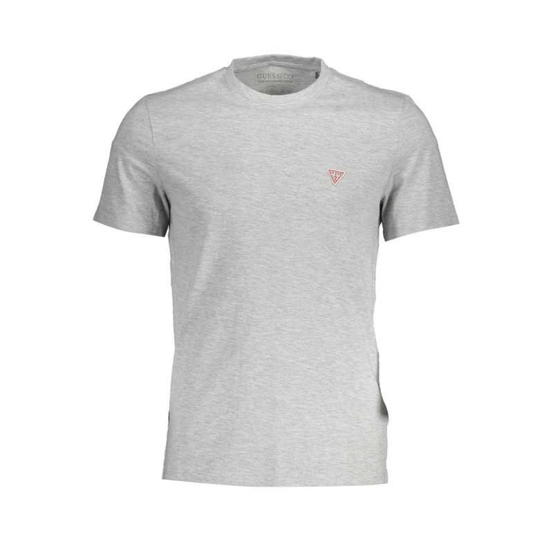 GUESS JEANS MEN'S SHORT SLEEVE T-SHIRT GRAY