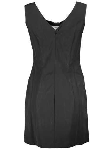 GUESS JEANS SHORT DRESS WOMAN BLACK